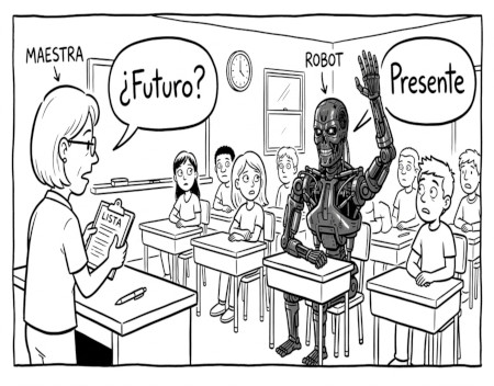 Futuro presente, en la escuela